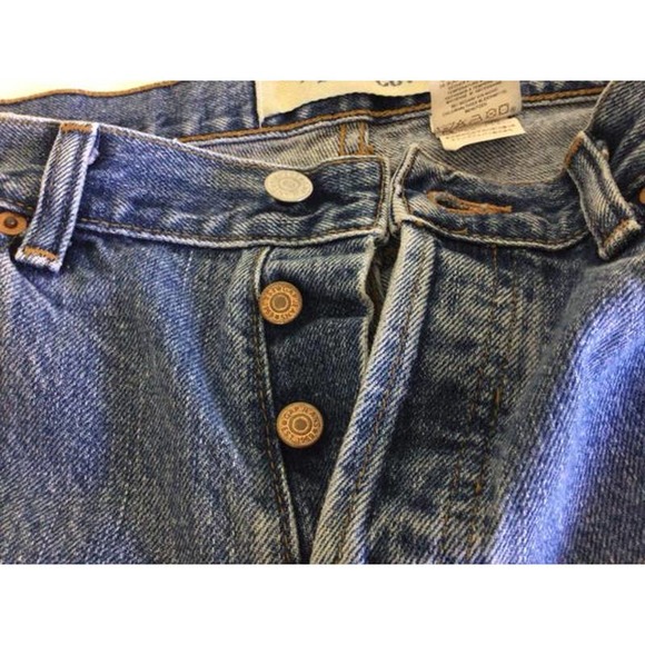 Cotton Rigid Denim Bootcut Jeans Size 